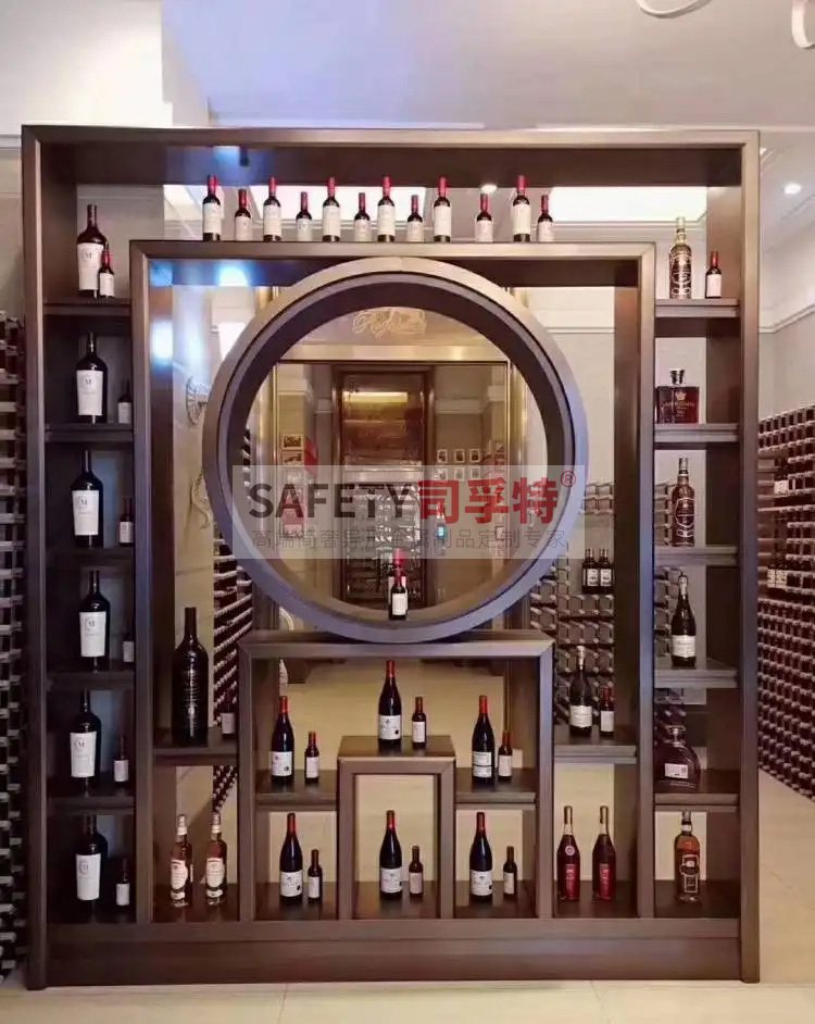 酒柜放到哪里合適？什么酒柜顯得高檔？【不銹鋼酒柜(圖2)