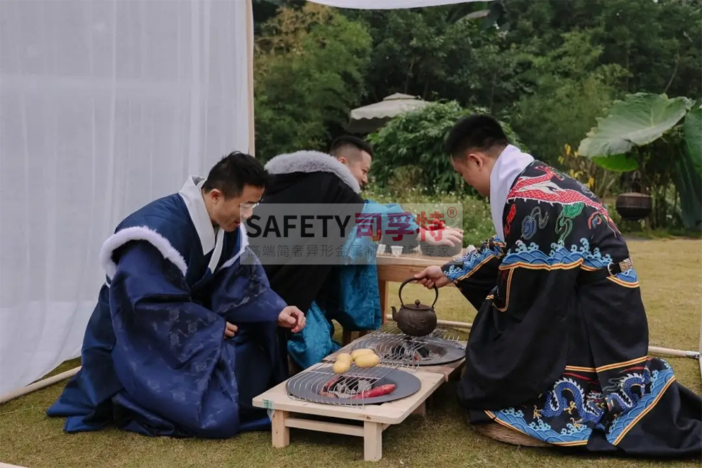 “圍爐煮茶”與非遺相互引流，潮流與文化傳承并不沖突[精致鋼圍爐，炭火爐](圖2)